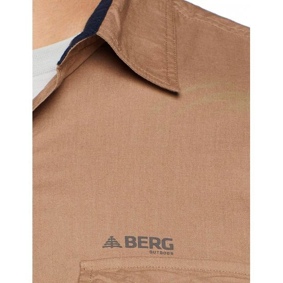 پیراهن مدل Berg Outdoor - Men's Hay / Fossil