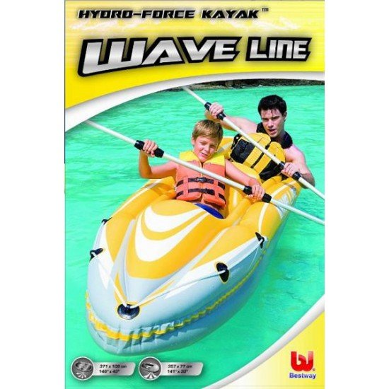 قایق کایاک بادی دو نفره Bestway - Wave Line