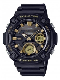 ساعت مچی عقربه ای دیجیتال مدل Casio - AEQ-120W-9AV
