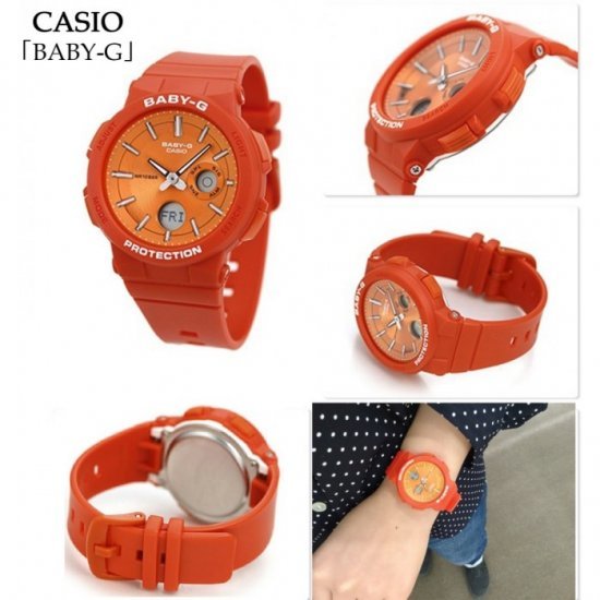 ساعت مچی عقربه ای دیجیتال مدل Casio - BGA-255-4A ساعت مچی عقربه ای دیجیتال مدل Casio - BGA-255-4A