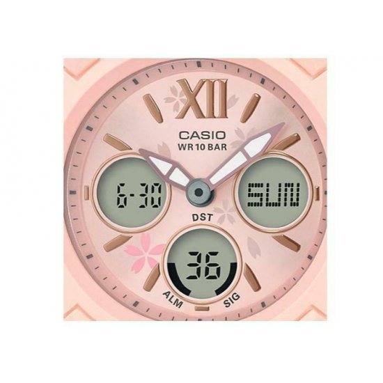 ساعت مچی عقربه ای دیجیتال مدل Casio - BGA-110BL-4B