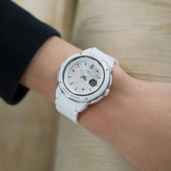 ساعت مچی عقربه ای دیجیتال مدل Casio - BGA-150FL-7A ساعت مچی عقربه ای دیجیتال مدل Casio - BGA-150FL-7A