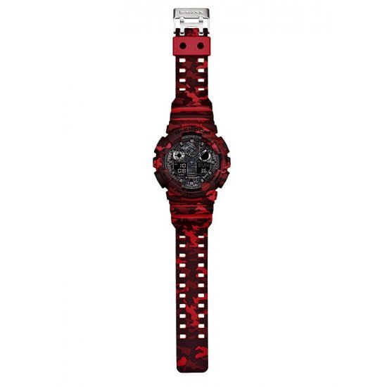 ساعت مچی عقربه ای دیجیتال مدل Casio - GA-100CM-4A ساعت مچی عقربه ای دیجیتال مدل Casio - GA-100CM-4A