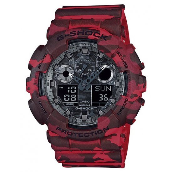 ساعت مچی عقربه ای دیجیتال مدل Casio - GA-100CM-4A ساعت مچی عقربه ای دیجیتال مدل Casio - GA-100CM-4A