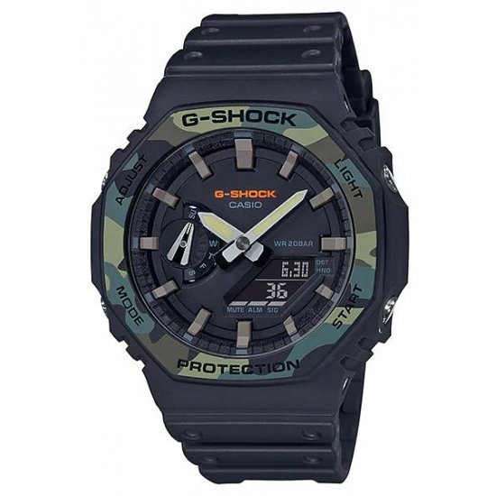 ساعت مچی عقربه ای دیجیتال مدل Casio - GA-2100SU-1A