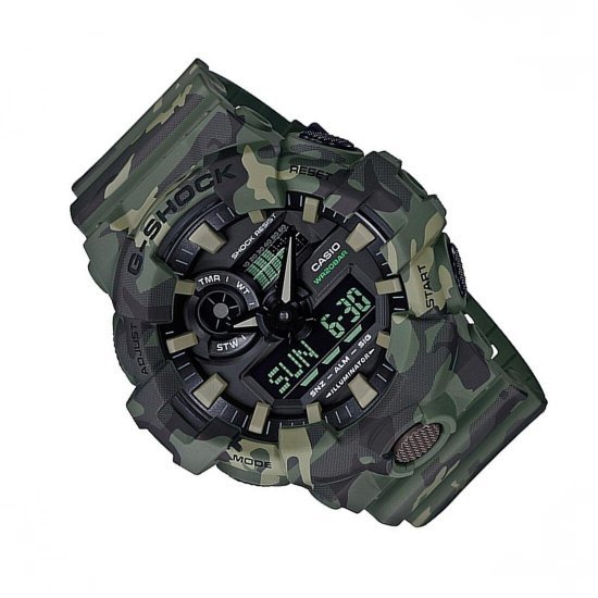 ساعت مچی عقربه ای دیجیتال مدل Casio - GA-700CM-3A ساعت مچی عقربه ای دیجیتال مدل Casio - GA-700CM-3A