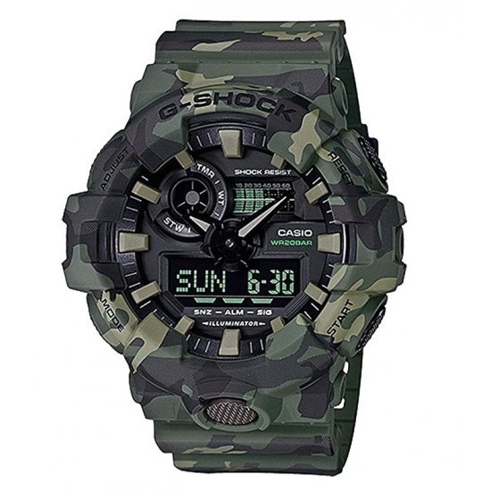 ساعت مچی عقربه ای دیجیتال مدل Casio - GA-700CM-3A ساعت مچی عقربه ای دیجیتال مدل Casio - GA-700CM-3A