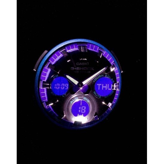 ساعت مچی عقربه ای دیجیتال مدل Casio - GAS-100BL-1ADR