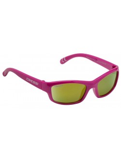 عینک آفتابی مدل Cressi - Kid's Maka Teen Pink/Yellow Lens