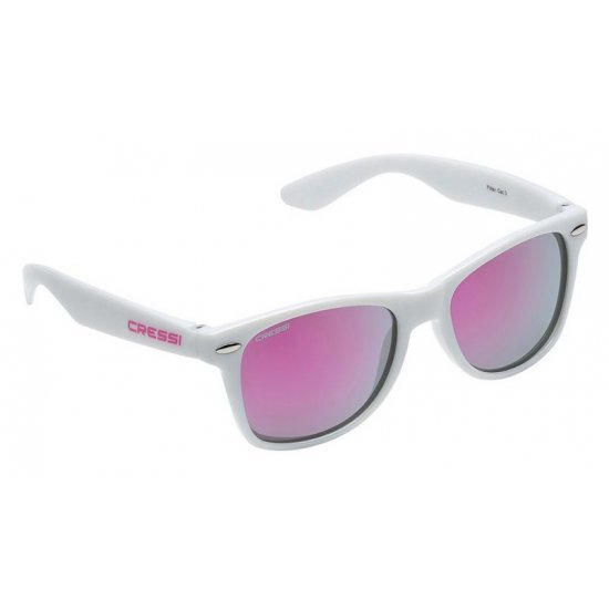 عینک آفتابی مدل Cressi - Maka Teen White/Pink Lens