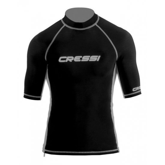 رش گارد مدل Cressi - Rash Guard Adult Short Sleeve / Black