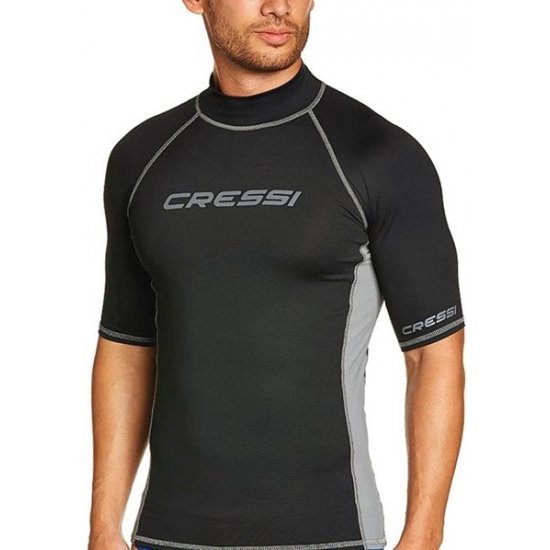 رش گارد مدل Cressi - Rash Guard Adult Short Sleeve / Black