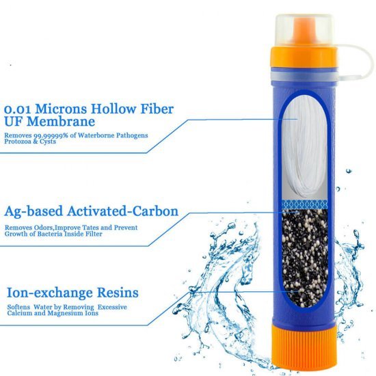 فیلتر تصفیه آب Diercon - Mini Water Purifier Straw