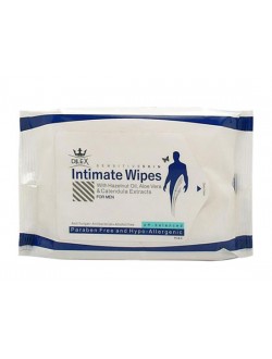 دستمال مرطوب بهداشتی آقایان مدل Dilex - Intimate Wipes