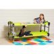 تخت دو نفره تاشو مدل Disc-O-Bed - Kid-O-Bunk with Organizers