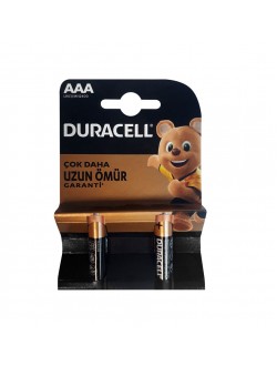 باتری نیم قلمی مدل Duracell - Alkaline Basic AAA