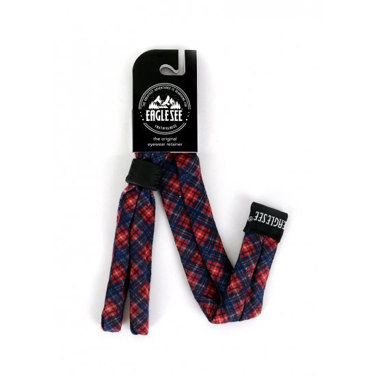 بند عینک مدل Eaglesee - Red/Navy Tartan