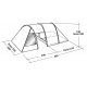 چادر 4 نفره مدل Easy Camp - Galaxy 400 Tent