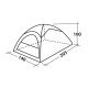 چادر 2 نفره مدل Easy Camp - Comet 200 Tent