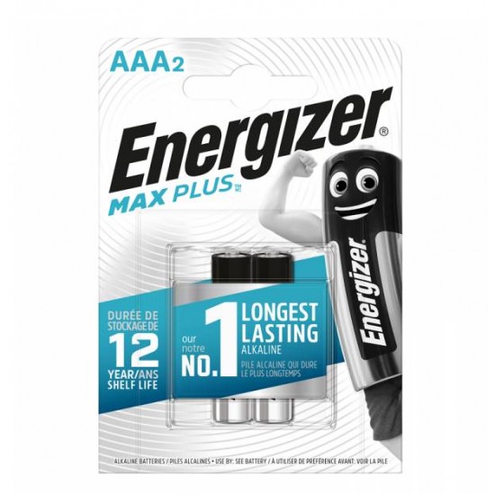 باتری نیم قلمی مدل Energizer - Max Plus AAA