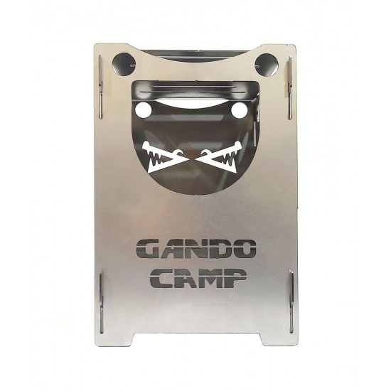 جعبه آتش زنه | فایر باکس لولا دار مدل Gando Camp - Smiling
