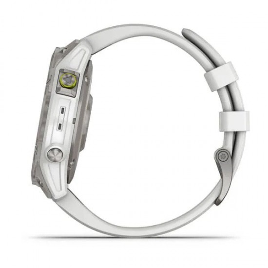 ساعت مچی ورزشی مدل Garmin - Epix (Gen 2) Sapphire White Titanium