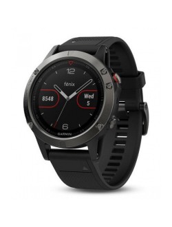 ساعت مچی ورزشی مدل Garmin - Fenix 5 Slate Gray with Black Band