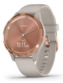 ساعت مچی ورزشی مدل Garmin - Vivomove 3S Light Sand Case and Silicon Band