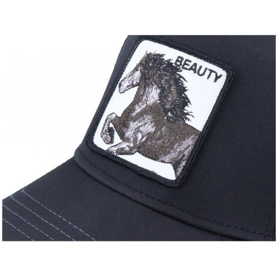 کلاه نقاب دار مدل Goorin - Black beauty