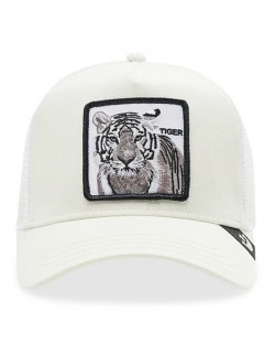 کلاه نقاب دار مدل Goorin - The White Tiger / White