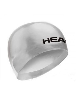 کلاه شنا مدل Head - 3D Racing Cap / Silver