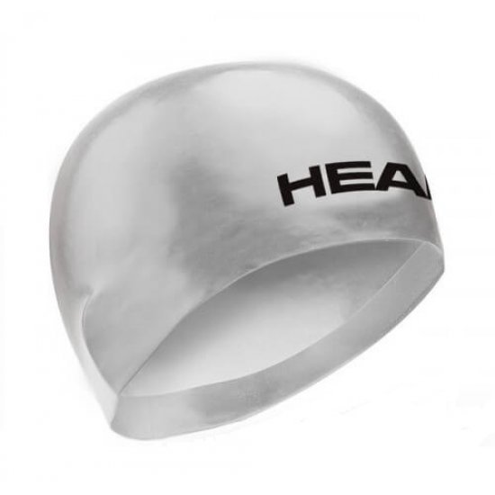 کلاه شنا مدل Head - 3D Racing Cap / Silver