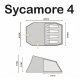 چادر 4 نفره مدل Highlander - Sycamore 4 Tent Meadow