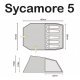 چادر 5 نفره مدل Highlander - Sycamore 5 Tent Meadow