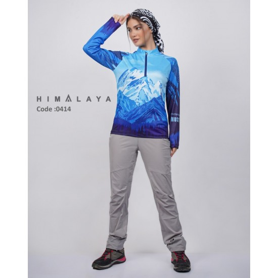 تیشرت آستین بلند مدل Himalaya - Cool Dry 0414