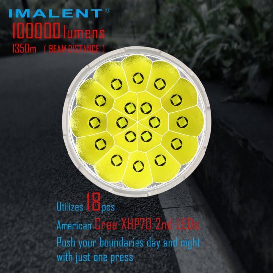 چراغ قوه مدل Imalent - MS18