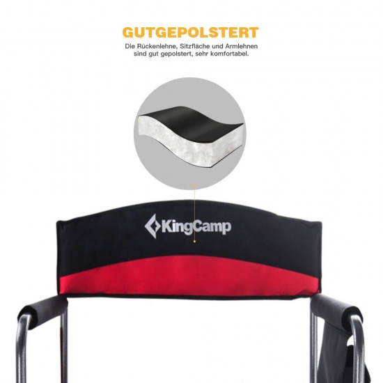 صندلی کمپ مدل KingCamp - Folding Director / KC1904 صندلی کمپ مدل KingCamp - Folding Director / KC1904