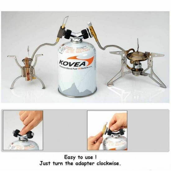 دو راهی کپسول گاز مدل Kovea - 2 Way Adapter