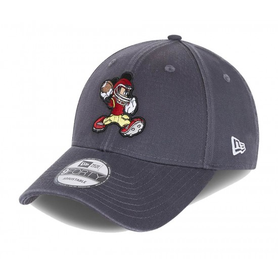 کلاه نقاب دار مدل New Era - Mickey Mouse Disney Grey 9FORTY
