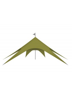 سایبان مدل Offroad Bazar - Adventure 15 m / Olive