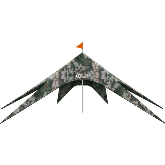 سایبان مدل Offroad Bazar - Adventure 8 m / Pixel Green سایبان مدل Offroad Bazar - Adventure 8 m / Pixel Green