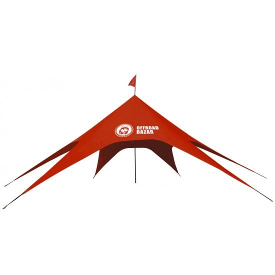 سایبان مدل Offroad Bazar - Super Deluxe 15 m / Red Orange سایبان مدل Offroad Bazar - Super Deluxe 15 m / Red Orange