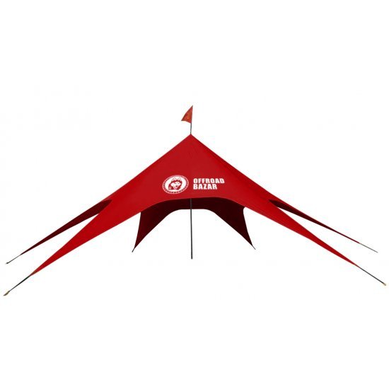 سایبان مدل Offroad Bazar - Star Tent 10 m / Red