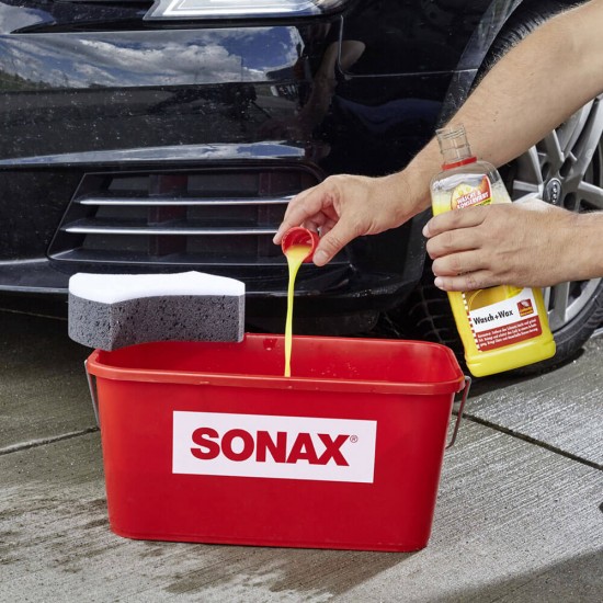 شامپو و واکس مدل Sonax - Wash and Wax 1L