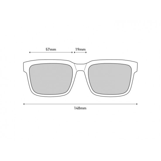 عینک آفتابی مدل Spy - Helm 2 Matte Black Ice