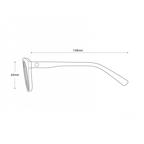 عینک آفتابی مدل Spy - Boundless Matte Translucent Rose