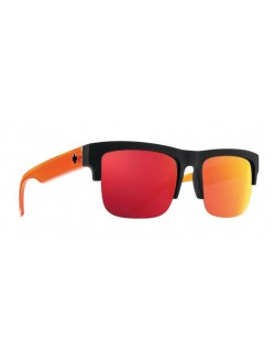 عینک آفتابی مدل Spy - Discord 5050 Soft Matte Black Translucent Orange