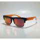 عینک آفتابی مدل Spy - Discord 5050 Soft Matte Black Translucent Orange