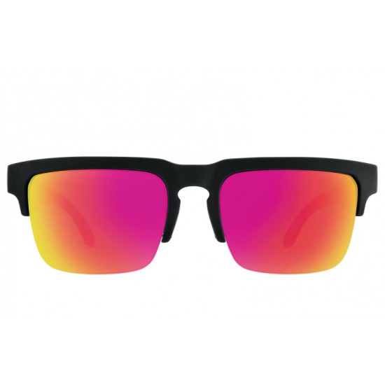 عینک آفتابی مدل Spy - Helm 5050 Soft Matte Black Translucent Pink