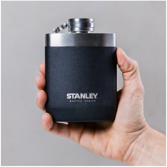 قمقمه کتابی 230 میلی لیتری مدل Stanley - Master Unbreakable Hip Flask